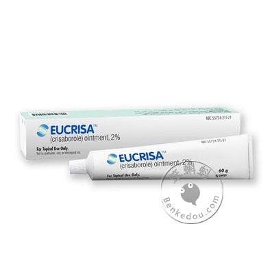 美国辉瑞湿疹处方药 克立硼罗乳膏(小儿湿疹软膏) Eucrisa Crisaborole Ointment 2% 60mg