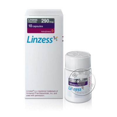 香港代购 利那洛肽10粒装290mcg (Linaclotide / Linzess 治疗便秘 美国FDA认可)